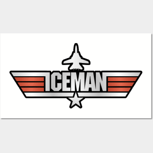 Top Gun Style - Iceman Posters and Art